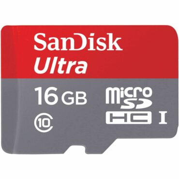Memory card SanDisk, 16GB MicroSD, Class 10