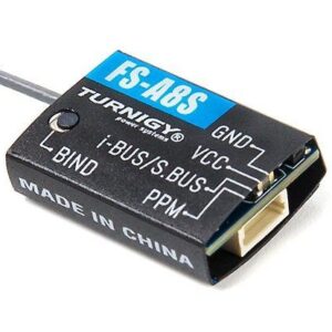 Receiver FS-A8S 2.4Ghz 8CH Mini Receiver with PPM i-BUS SBUS Output