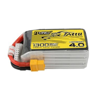 Battery Tattu R-Line 4.0 1300mAh 22.2V 130C 6S1P XT60
