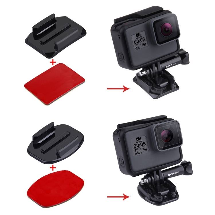 Puluz Set of stickers and mounts for Osmo Action / GoPro action cameras